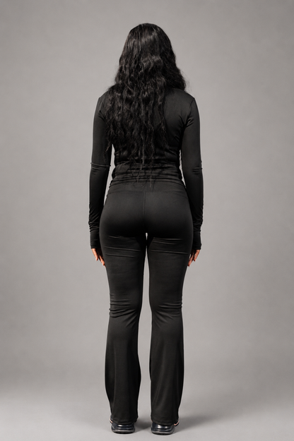 Sculpt Flare Legging - Black