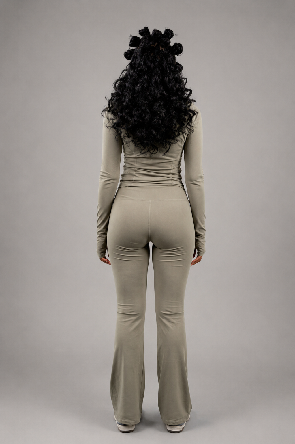 Sculpt Flare Legging - Matcha
