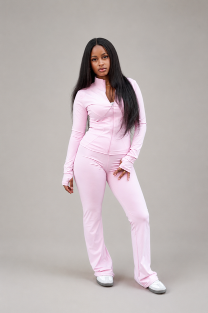 Sculpt Zip Jacket - Candy